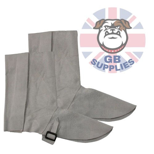 Gaiters welding chrome leather - gaiters,