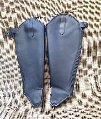 Tuffa black leather equestrian - tuffa,