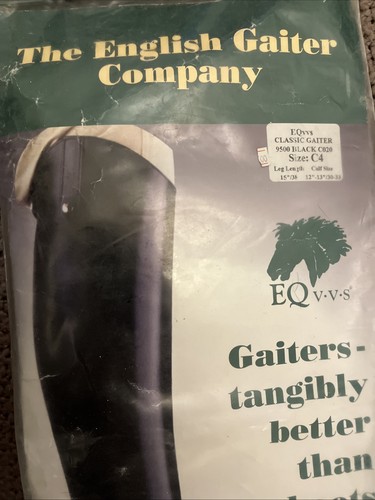 English gaiters size - size, blk