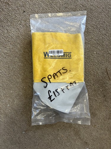 Weldmig leather spatts gaiters - spatts,
