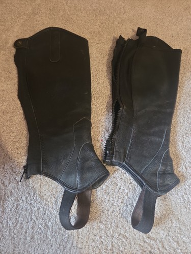 Just chaps leather gaiter - chaps, pair