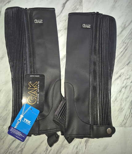 Riding sports black leather - riding,