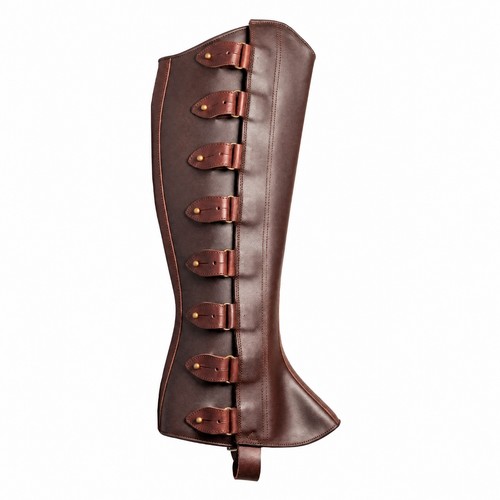 Faux leather gaiters ankle - gaiters,