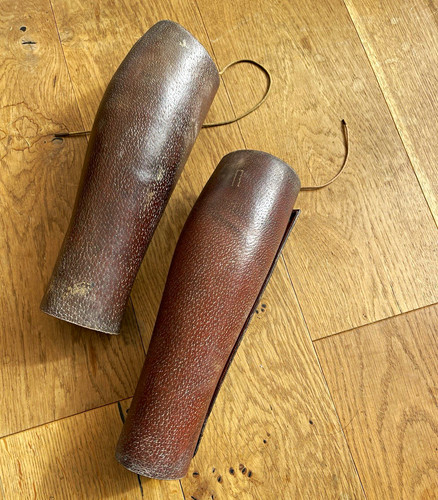 Vintage ww1 rawhide leather - ww1,