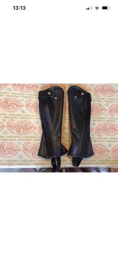 Black riding chaps v s - chaps, v.v.s